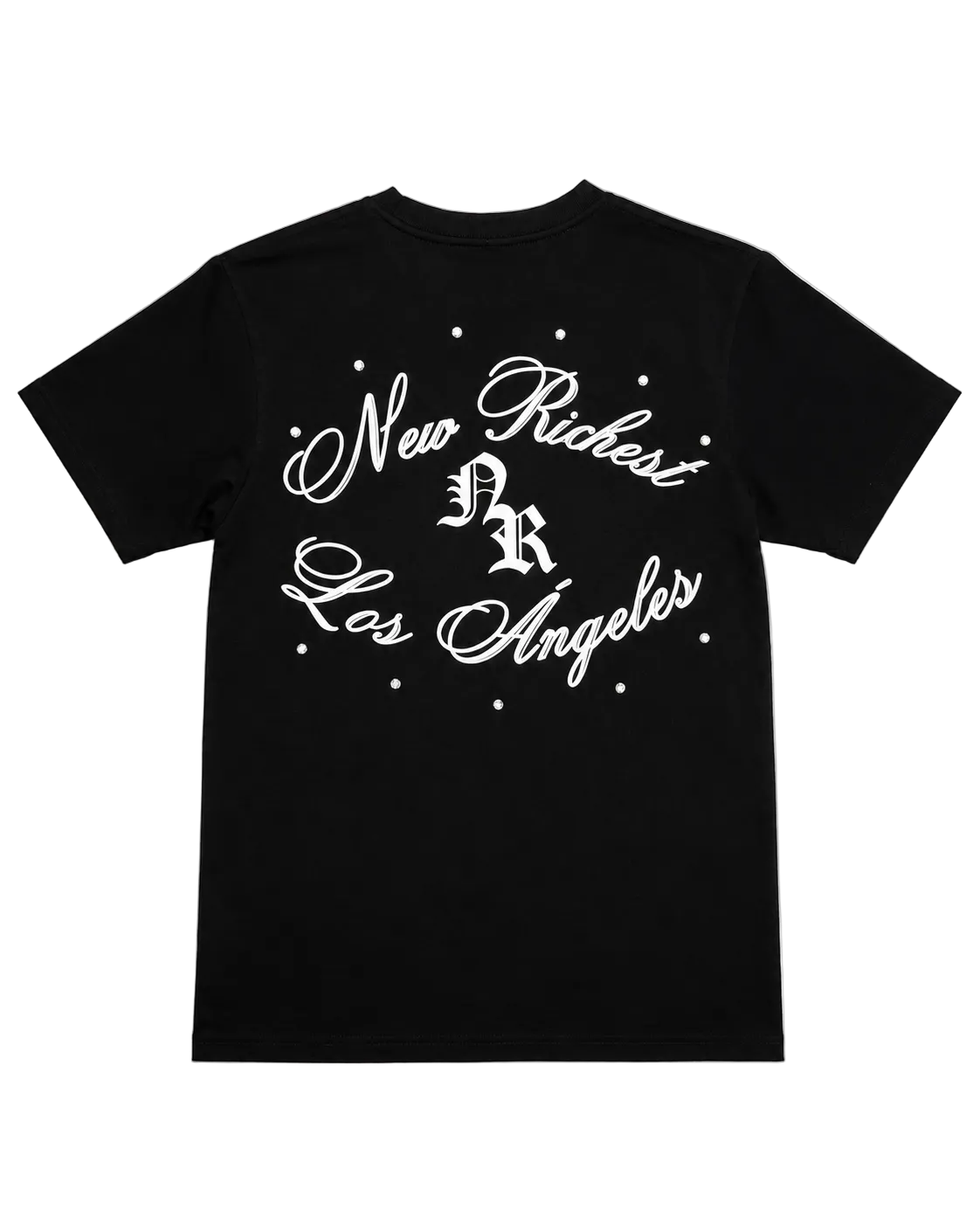 New Richest Los Angeles Rhinestone Tee