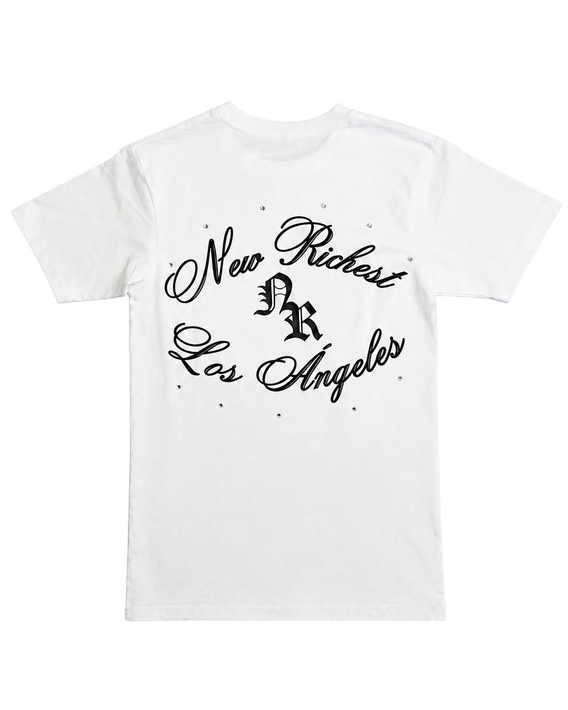 New Richest Los Angeles Rhinestone Tee